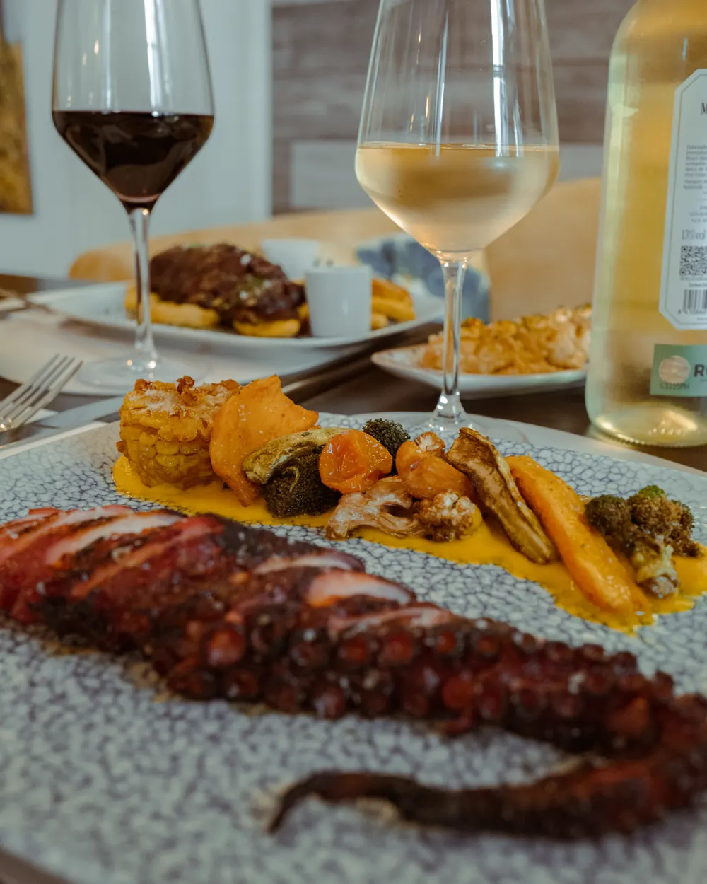 Pulpo a la brasa (350gr) — De la mar, La Cocina del Gaidovar (Grazalema)